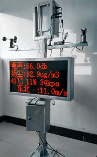 遠程式抓拍噪聲揚塵監測系統